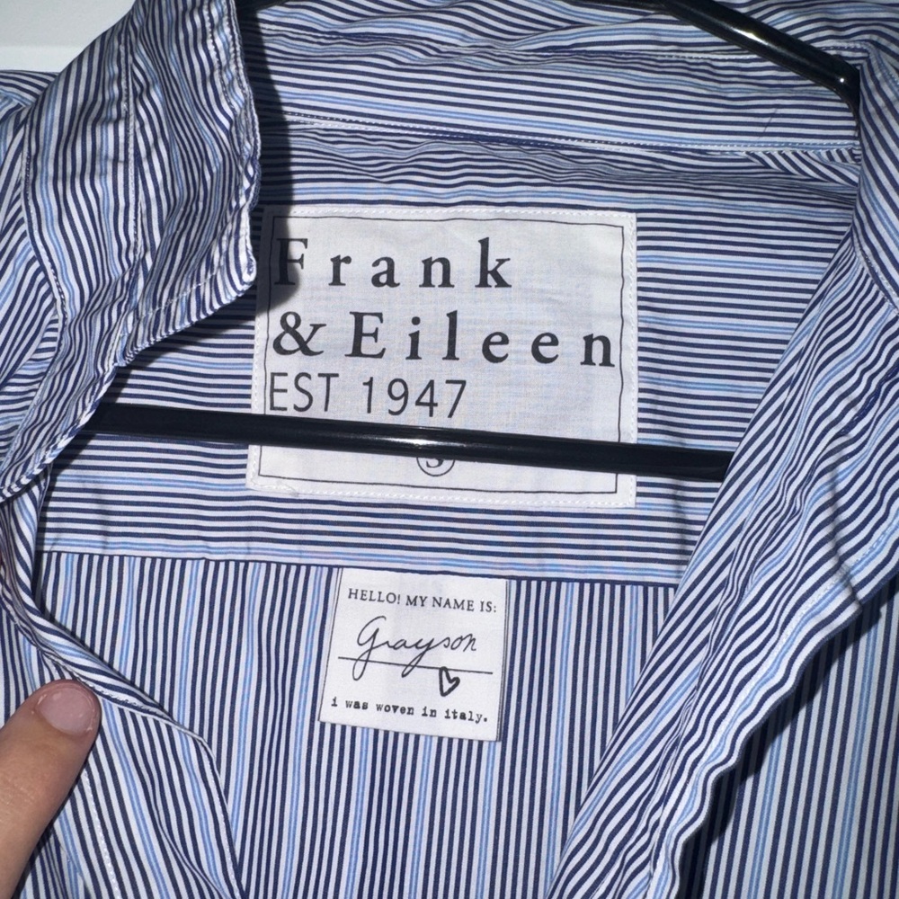 Frank & Eileen Grayson striped long sleeve